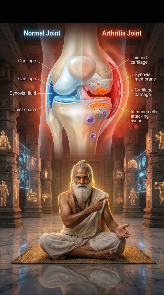 Arthritis aur Normal Joint Pain me Difference in Hindi: Kaise Pehchane Simple Pain Ya Chronic Inflammation?