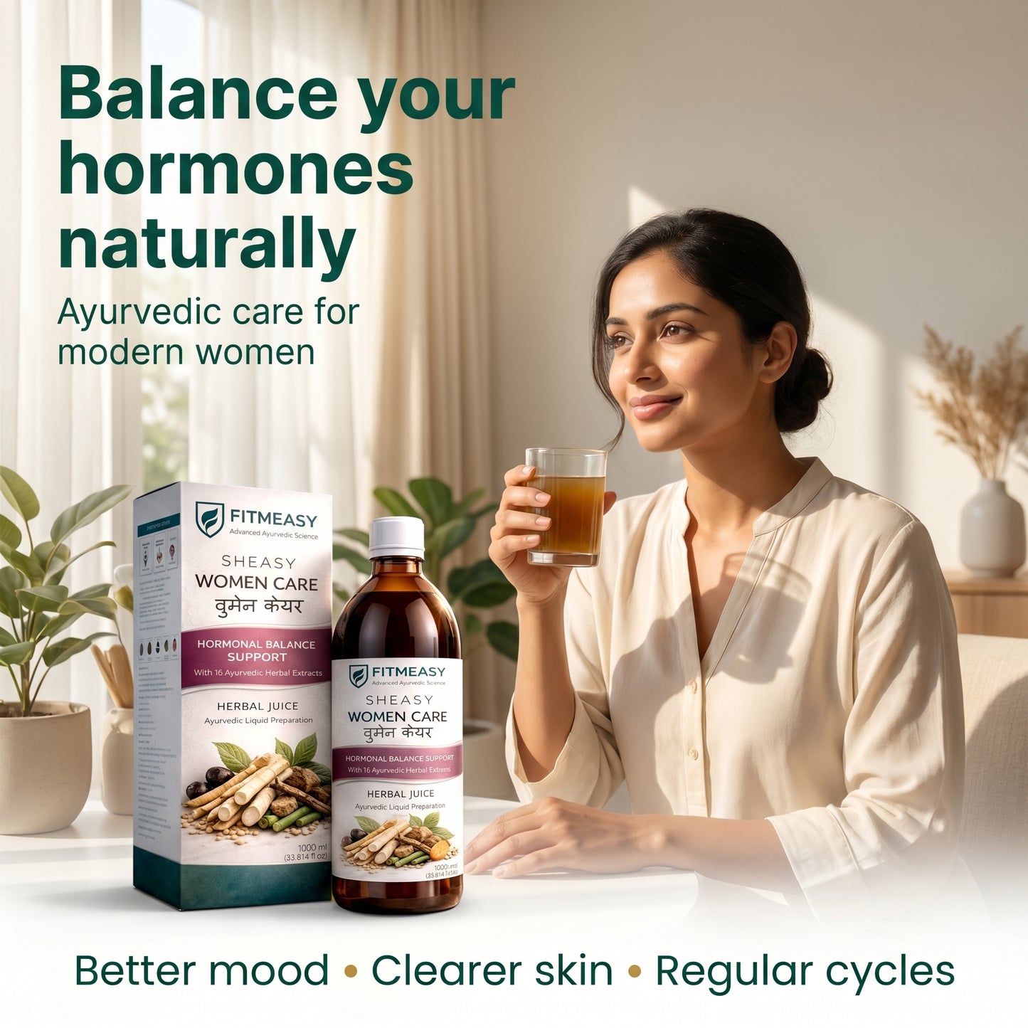 Sheasy Women Care – Hormonal Balance Support Juice for Women