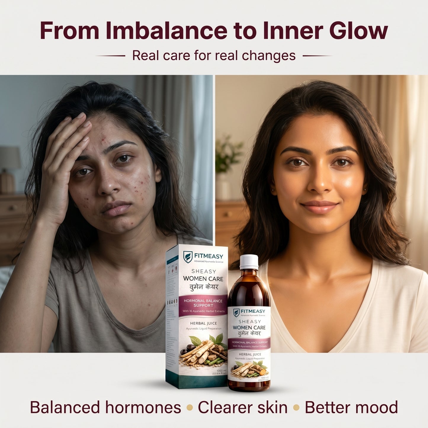 Sheasy Women Care – Hormonal Balance Support Juice for Women